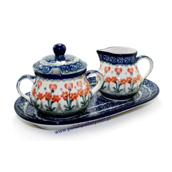 Cukiernica 0,2L+ mlecznik + tacka